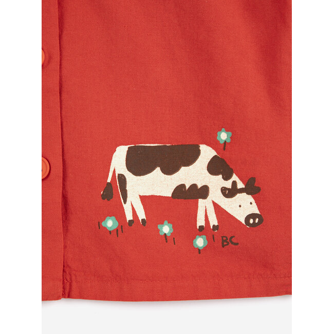 Bobo Choses Farm adventure woven shirt