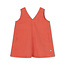 Repose AMS 5. pinafore dress washed flame red