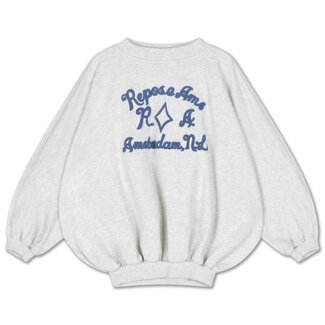 Repose AMS 22. iris sweater light mixed cream