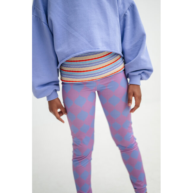 Repose AMS 21. crop heart sweater glacier bloom