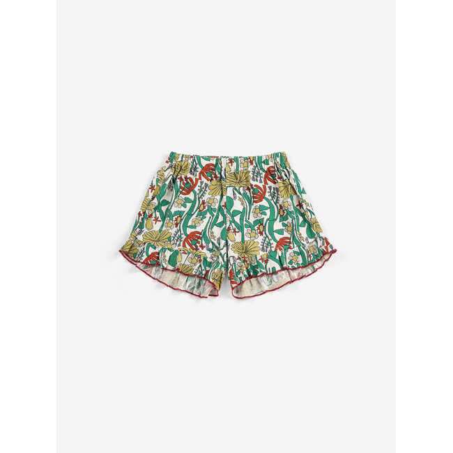 Bobo Choses Color Herbalist all over woven shorts