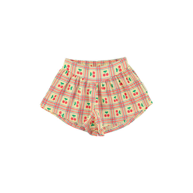 Piupiuchick shorts | light yellow w/ cherries allover
