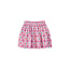 Piupiuchick short skirt | lilac w/ cherries allover