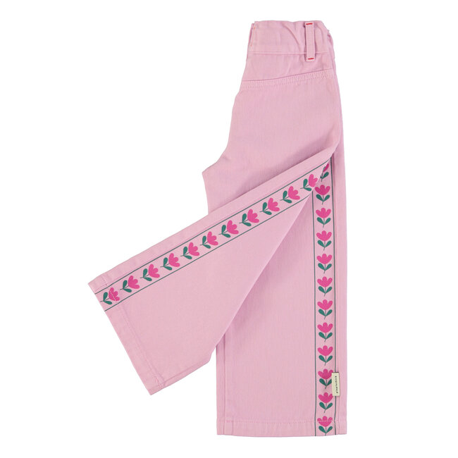 Piupiuchick flare trousers | lilac