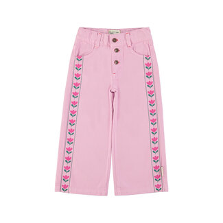 Piupiuchick flare trousers | lilac