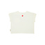 Piupiuchick t'shirt |ecru w/ "peace" print