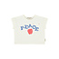 Piupiuchick t'shirt |ecru w/ "peace" print