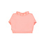Piupiuchick sweatshirt w/ collar | light pink w/ strawberry print