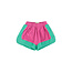 Piupiuchick shorts | fuchsia & green