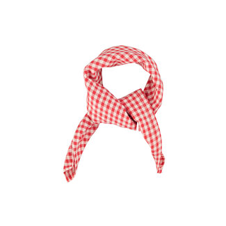 Piupiuchick bandana | red & ecru checkered