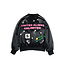 Mini Rodini United aliens unlimited satin baseball jacket