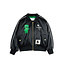 Mini Rodini United aliens unlimited satin baseball jacket