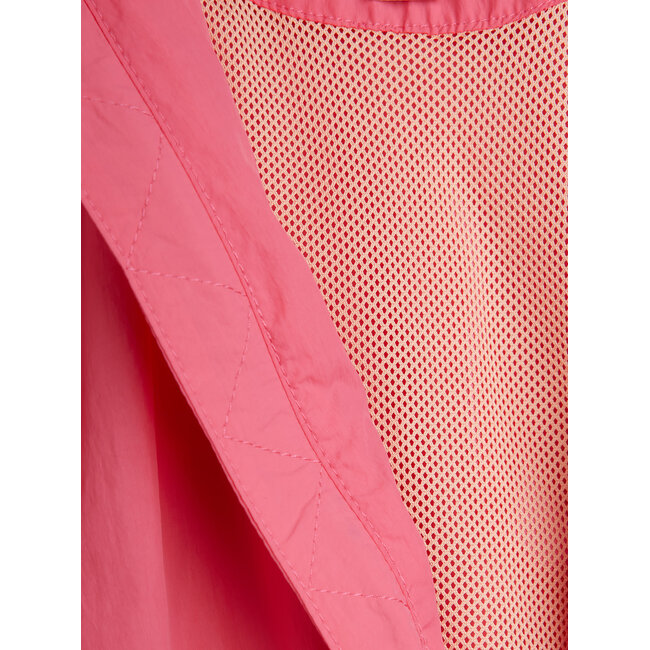 Mini Rodini Planet emb nylon jacket Pink