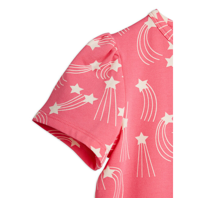 Mini Rodini Starfall aop puff sleeve ss top