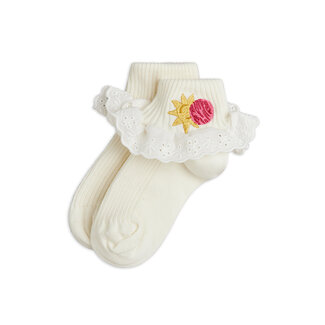 Mini Rodini Space lace 1-pack socks