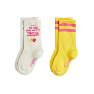 Mini Rodini Intergalactic 2-pack socks