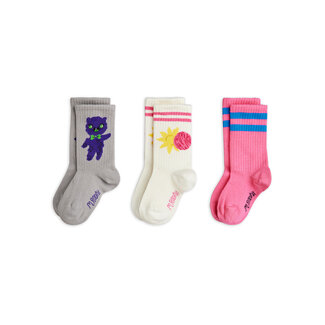 Mini Rodini Alien 3-pack socks