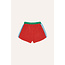 The Campamento Red Color Block Shorts