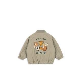 Konges Slojd JUNO BOMBER JACKET LAUREL OAK ss26