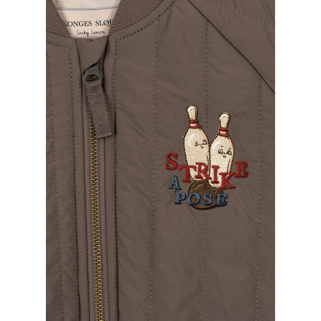 Konges Slojd JUNO BOMBER JACKET WALNUT