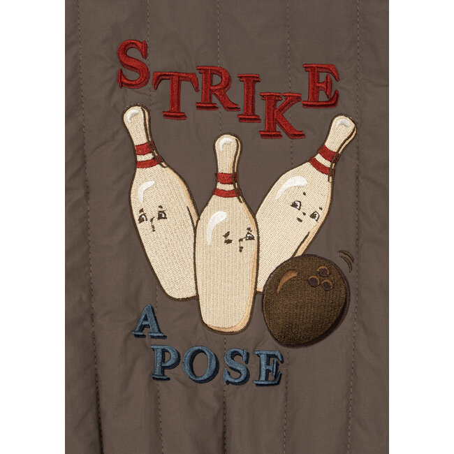 Konges Slojd JUNO BOMBER JACKET WALNUT