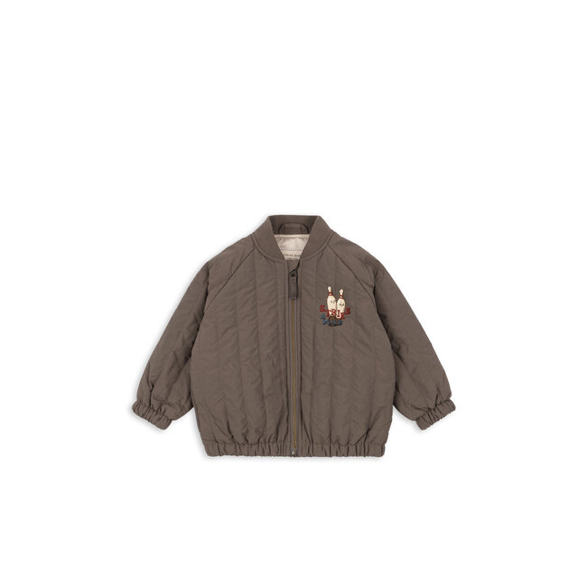 Konges Slojd JUNO BOMBER JACKET WALNUT