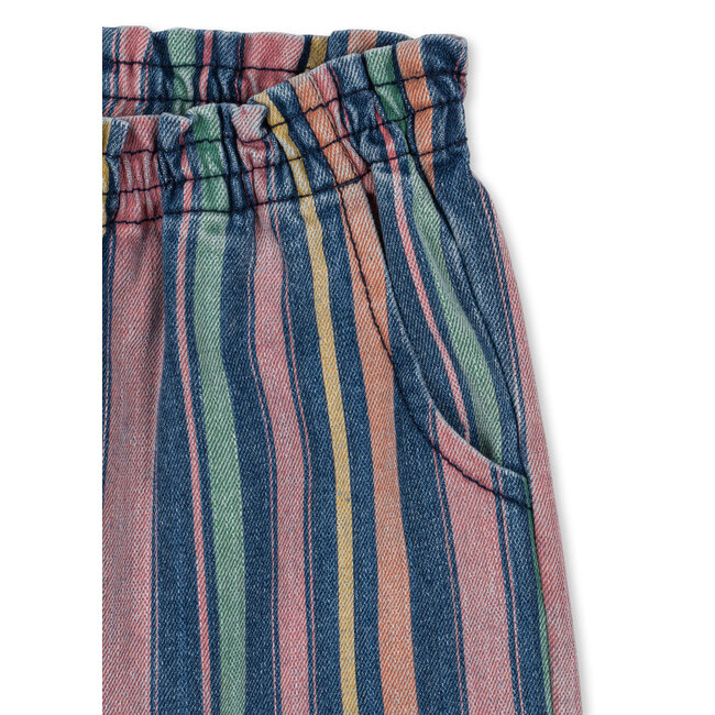 Konges Slojd MAGOT FRILL PANTS GOTS MIAMI STRIPE