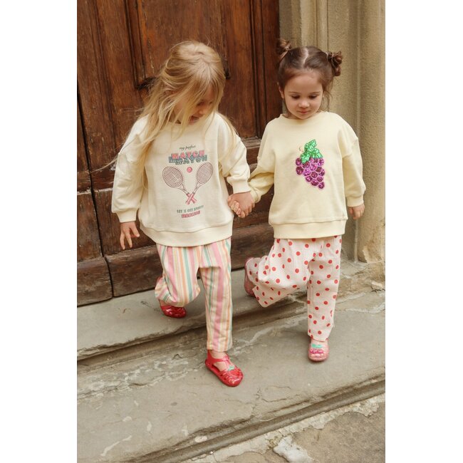 Konges Slojd LOUPY LOU SWEAT SHIRT OCS BUTTERCREAM