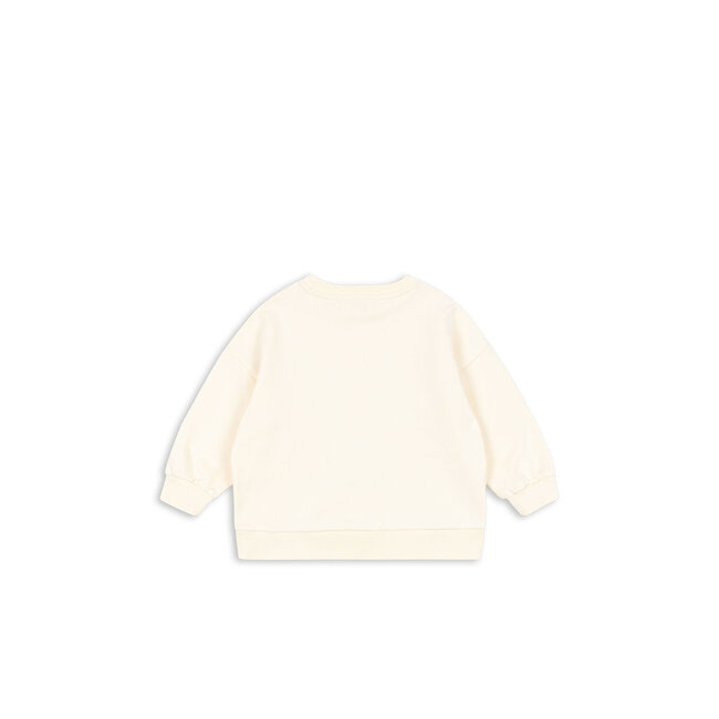 Konges Slojd LOUPY LOU SWEAT SHIRT OCS BUTTERCREAM