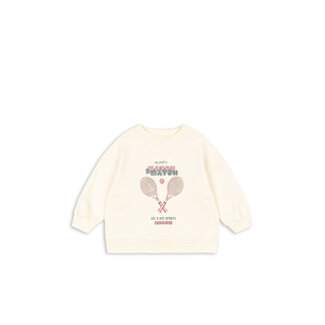 Konges Slojd LOUPY LOU SWEAT SHIRT OCS BUTTERCREAM