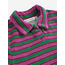 Bobo Choses Striped terry cloth polo dress