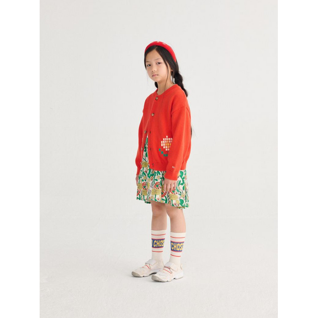 Bobo Choses Pixel Daisy cardigan