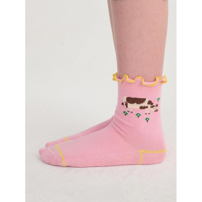 Bobo Choses Farm Adventure ruffled short socks