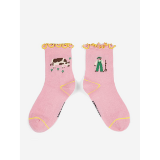 Bobo Choses Farm Adventure ruffled short socks