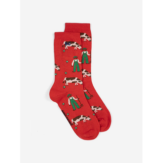 Bobo Choses Farm Adventure all over long socks
