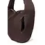 Puffy Cross Body Bag Brown