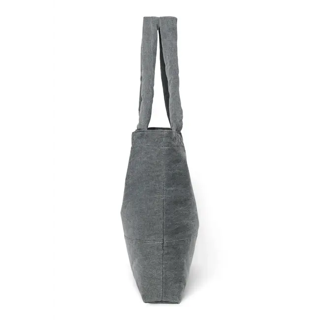 Denim Mom Bag Grey