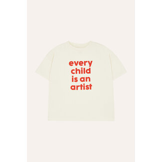 The Campamento Artist Oversized Tshirt ECRU