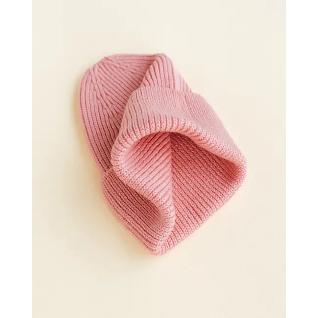 HVID Beanie wol Fonzie kids Bubblegum