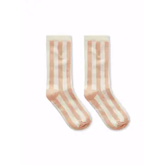 Sproet & Sprout Socks stripe pink