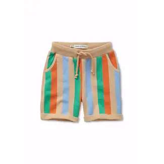 Sproet & Sprout Sweat shorts multi colour stripes
