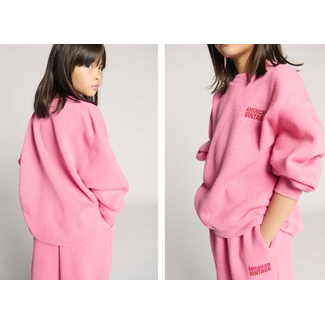 American Vintage EVONA sweater FRAMBOISINE SURTEINT