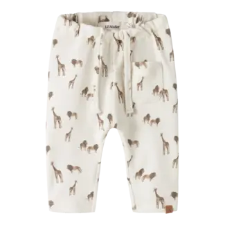 Lil' Atelier NBMLAYO GEU LOOSE PANT LIL Coconut Milk LION