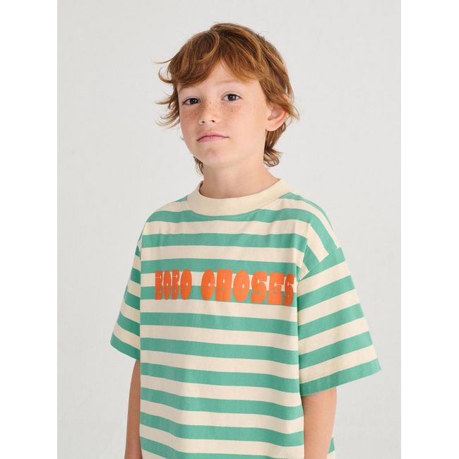 Bobo Choses Bobo Choses Modern striped T-shirt