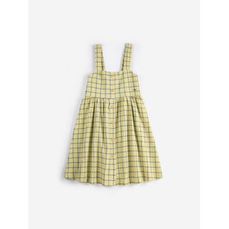 Bobo Choses Spicy Window Pane woven dress