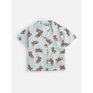 Bobo Choses Juicy Tomatoes all over woven shirt