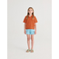 Bobo Choses Striped Brick terry cloth polo