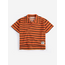 Bobo Choses Striped Brick terry cloth polo