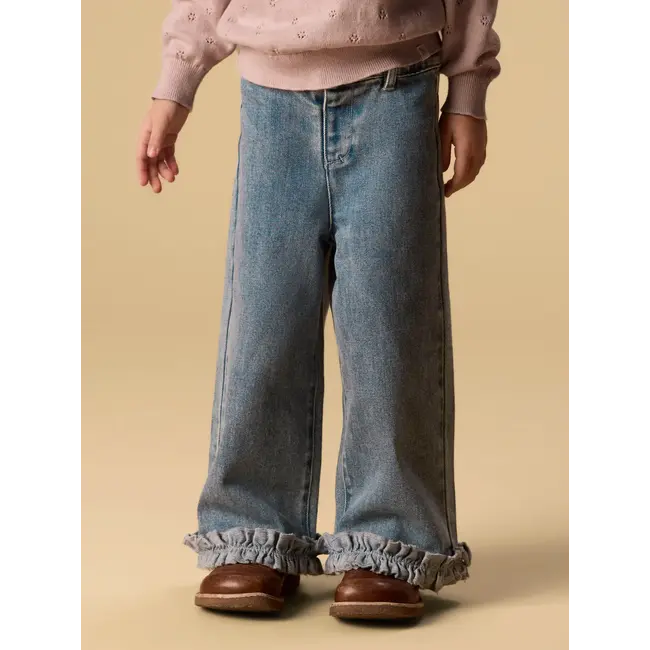 Lil' Atelier NMFDAMLA WIDE ANCEL JEANS 5566-DX LIL