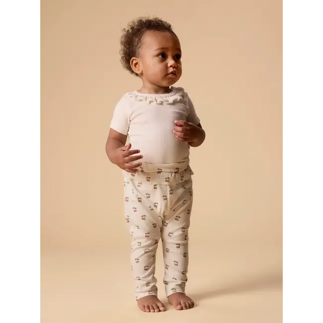 Lil' Atelier NBFLAYO PANT LIL Coconut Milk CHERRY
